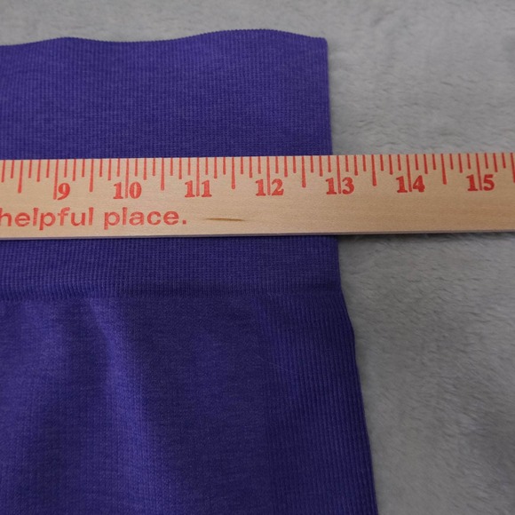 Lululemon Womens In The Flow Crop Leggings Sz 6 Purple High Waisted - Picture 6 of 11